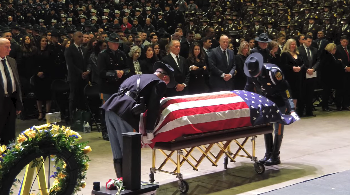 Funeral honors the life of fallen Delaware trooper, ‘hero’ Matthew ‘Ty